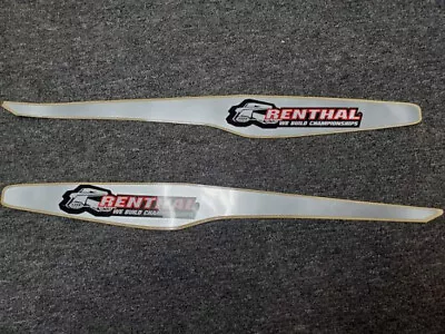 KTM EXC XCW 2012-2023 NEW SilverMetallic Swingarm Graphics RENTHAL 21mil THICK • $16.50