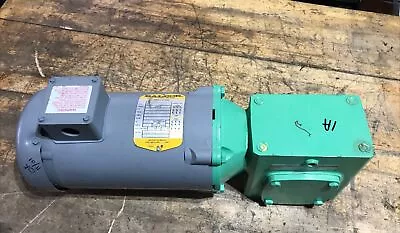 Boston Gear 300 Series Gear Speed Reducer With Baldor 1/3” 3 Phase Motor 1A • $175