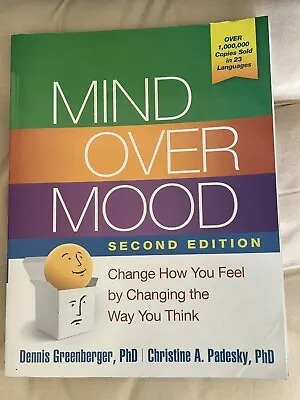 Christine Padesky  (CBT) Signed Book : Mind Over Mood : Excellent Condition • £29.99