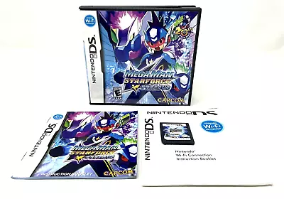 Mega Man Star Force Pegasus Nintendo DS CIB Tested Authentic FREE Shipping • $99.95