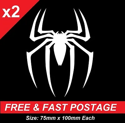 X2 Spider Man Spider Man Vinyl JDM Ute Car 4x4 Decal Sticker Gift Funny Marvel • $6.75