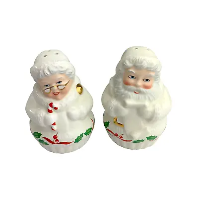 Lenox Mr. And Mrs. Claus Christmas Holiday Salt And Pepper Shakers • $10.95