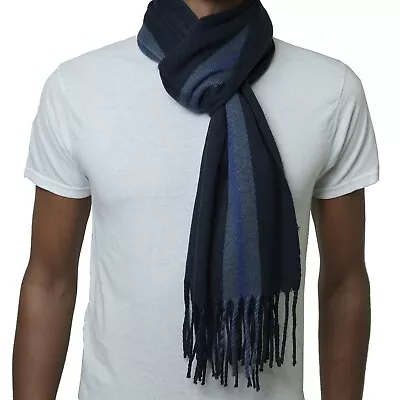 Alpine Swiss Mens Scarf Softer Than Cashmere Scarves Plaids Womens Winter Shawl • $14.99