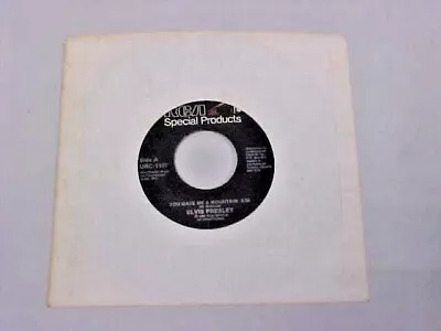 RCA Old Stock ELVIS PRESLEY 45 Record Elvis Medley You Gave Me A Mountain Canada • $18.95