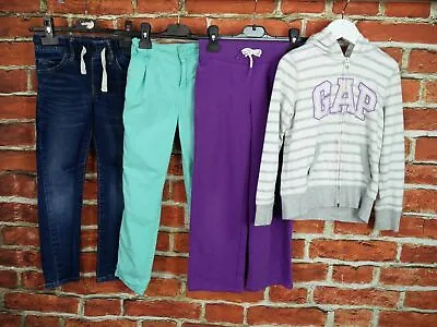 £18.39 • Buy Girls Bundle Age 6-7 Years 100% Gap Jeans Sweat Pant Chinos Hoodie Jacket 122cm