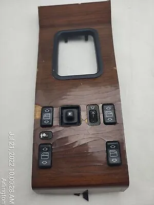 Mercedes W124 Zebrano Wood Late Style Center Console Shift Bezel 1248210271 OO • $79.95