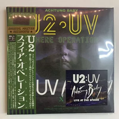 U2 New One SPHERE OPERATION 4CD Nov 1st And 3rs Japan Only Vegas Obi Silver • $110.66