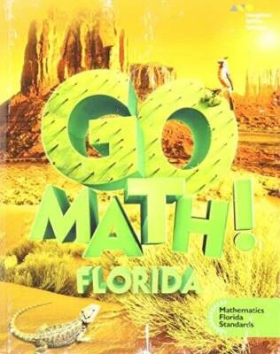 $4.90 • Buy Houghton Mifflin Harcourt Go Math! Florida, Grade 5, 2015, Student  - GOOD