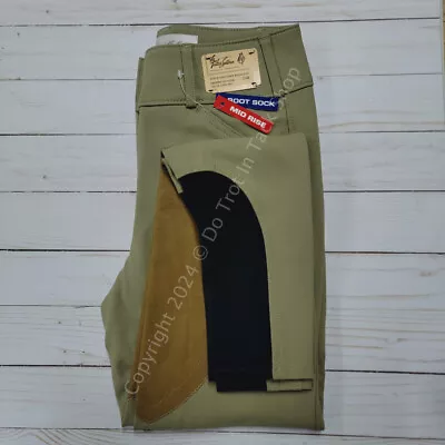 Tailored Sportsman Ladies Vintage Trophy Hunter Sock Bottom Breeches - Front Zip • $229.99