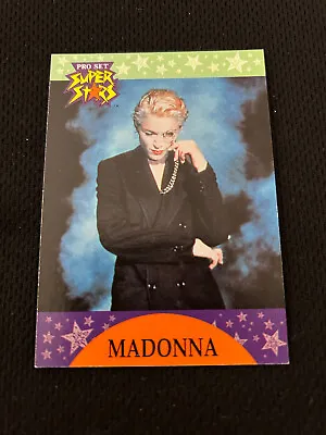 Madonna Rookie Music Rock Super Stars Cards 1991 Pro Set  Trading Card • $6.99