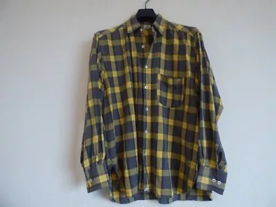 Vtg-C.P. Company-Flannel-Overshirt/Jacket-991-Massimo Osti-Marina-Miglia-Rare • £95