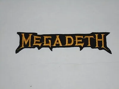 Megadeth Iron On Embroidered Patch • $6.29