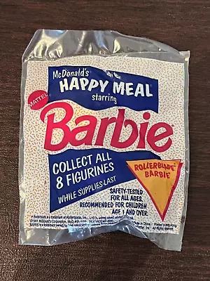 ROLLERBLADE BARBIE Sealed McDonald's HAPPY MEAL Barbie Figurine Collectible Toy • $1.99