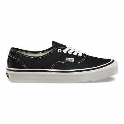 Mens Vans Authentic 44 Skate Shoes (Anaheim Factory) Black/True White UK 10 & 11 • £49.95