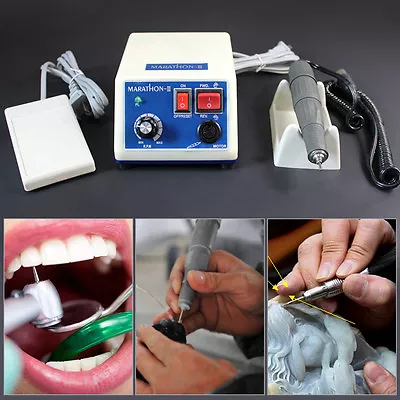 Dental Lab Marathon Electric Micromotor Polishing Unit N3 With 35KRPM Handpiece • $122