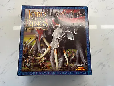 Warhammer Lord Of The Rings War Mumak Of Harad Games Workshop New Open Box • £152.49