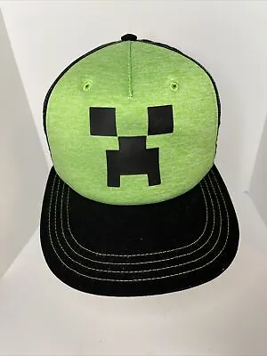 Minecraft Creeper Youth OSFM Adjustable Hat Cap • $9.95