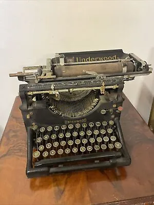 Antique Underwood Typewriter • £80