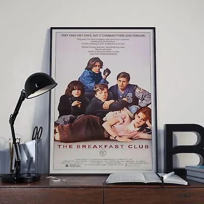 The Breakfast Club Movie Film Cinema Print Poster Picture A3 A4 80's Posters • £4.99