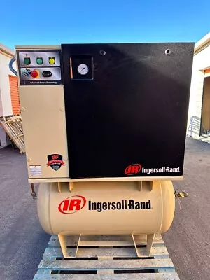 Ingersoll Rand UP6-15CTAS-125W/D 3PH 230/460 80 Gal. Rotary Screw Air Compressor • $3500