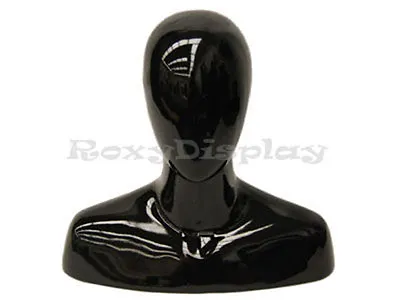 Male Egg Head Mannequin Head Fiber Glass Display #MD-MEGGB • $57