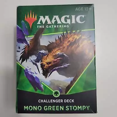 Magic: The Gathering 2021 Challenger Deck Mono Green Stompy • $51.51