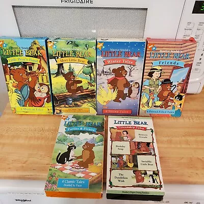 Little Bear VHS Lot 5 Maurice Sendak's Maurice Sendak Nickelodeon Nick Jr • $29.99