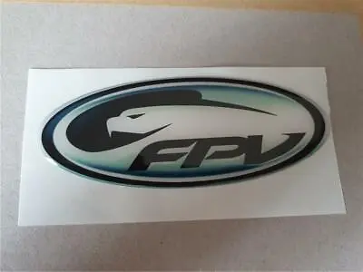 FORD PERFORMANCE VEHICLES FPV AUSTRALIA BADGE EMBLEM GS GT F6 Etc Green 58x23mm • $15.39