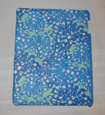 Vera Bradley 9 1/2 X 7 1/2 X 1 Inch Tablet Hard Case With Blue Flowers • $14.99