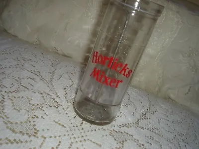 Vintage Antique Horlicks Mixer Glass Jar Kitchenalia Good Condition • £10