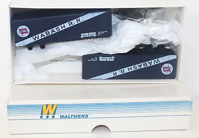 Walthers 933-1403 HO 32' Semi Trailer Kit Wabash 2 Pack NIB • $9.99