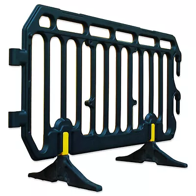 £44.99 • Buy 2M Pedestrian Crowd Control Barrier - Plastic Event Street Safety Queue Divider