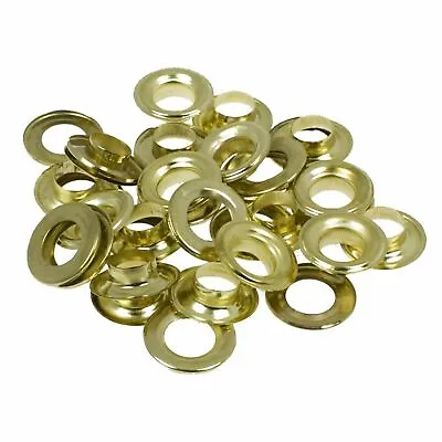 New Tarpaulin Tent Grommets Tarp Groundsheet Cover Eyelets Awnings Repair X 50 • £3.66