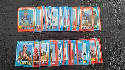 $3 • Buy 1971 Topps Football Set Builder Cards HOF Rookies Vets Common 1-263 Vintage RAW