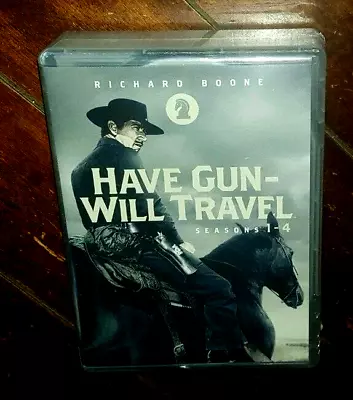 Have Gun Will Travel Seasons 1 - 4 (25-DVD 2016 CBS) Free Shipping! • $29.99