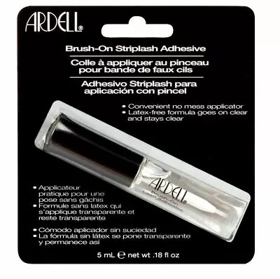 £5.45 • Buy Ardell BRUSH ON STRIP LASH Adhesive (5ml) - Premium Glue For False Eyelashes