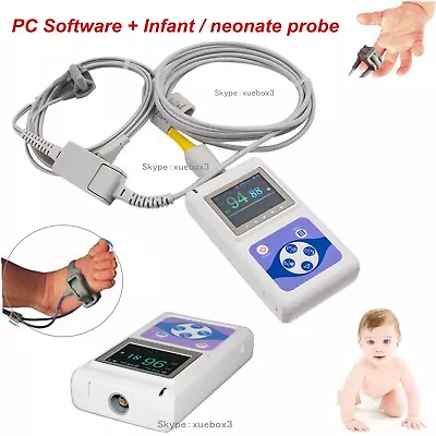 CONTEC CMS60D+Infant Probe Newborn/Pediatric Pulse Oximeter SpO2+PR USA Ship • $99