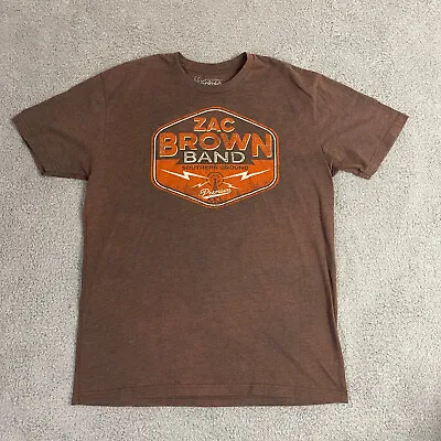 Zac Brown Band Official Jekyll Hyde 2015 Tour Southern Ground T-Shirt Large • $19.45