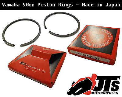 $11.53 • Buy Piston Rings Yamaha Sa50 M Me Sa-50 Passola 0.25 Oversize Made In Japan 40.25