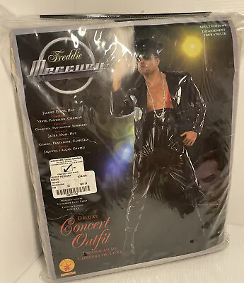 $49.99 • Buy Freddie Mercury Rubies Costume Concert Black Medium New Outfit Hslloween