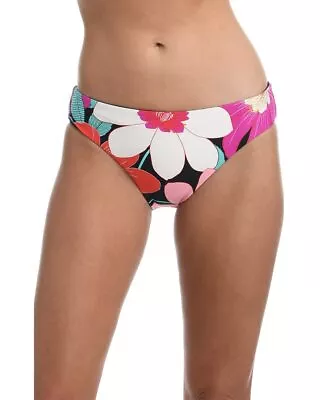 La Blanca Women's Hipster Bikini Swimsuit Bottom Multi//in Full Bloom 12 • $29.17