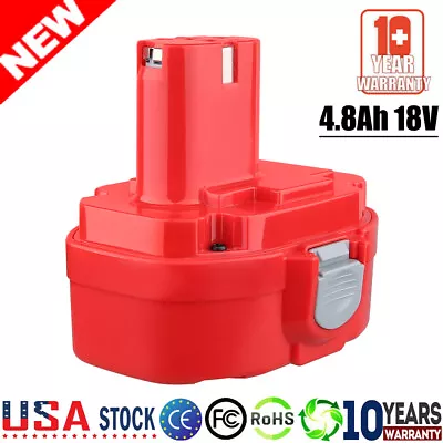 For Makita 18V Battery 4.8Ah 1822 1834 1823 1833 1835 PA18 US Ni-Mh Battery TOOL • $23.89