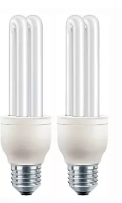 2pk Stick Light Bulbs (E27) 13w (75w) Energy Saving CFL 2700k Warm White Bulb. • £5.99