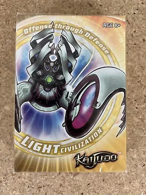 Kaijudo TCG Light Civilization 40 Card Deck 2012 Wizards NEW Factory Sealed • $10