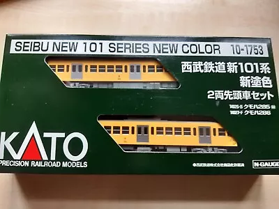 KATO N Gauge Seibu Railway New 101 Series New Painting 2-car Set 10-1753 R FS • £55