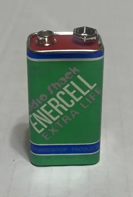 One Vintage Radio Shack Enercell 9 Volt Battery -  Not Working Display Only • $5.73