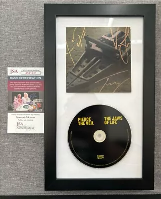 PIERCE THE VEIL THE JAWS OF LIFE CD Framed Signed Autograph Vic Fuentes 4 • $349.99