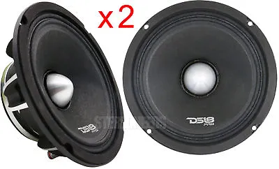 2 DS18 PRO-FR6NEO 6.5  Midrange Car Speakers Mid Range Neodymium 4 Ohm 500 Watt • $169