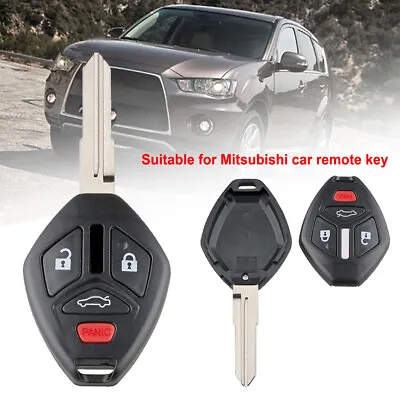 Replacement For 2008-2015 Mitsubishi Lancer Remote Car Key Fob Shell Case • $7.59