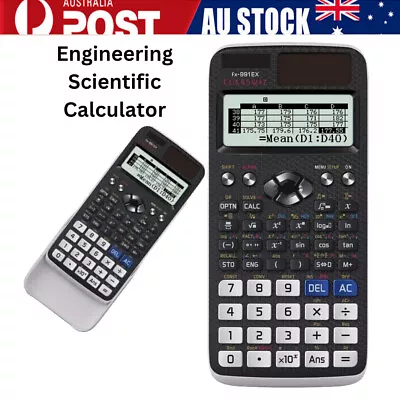 Casio Fx-991ex Classwiz Advanced Engineering Scientific Calculator-552 Functions • $26.99